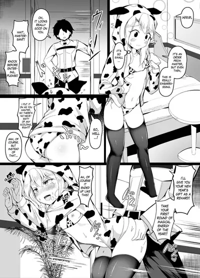 Oshougatsurashii Kakkou o Illya ni Shite Morau Hanashi | A story about making Illya take a New Year-ish appearance
