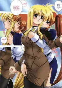 (C74) [Kamogawaya (Kamogawa Tanuki)] Nineteens NxF (Mahou Shoujo Lyrical Nanoha) [English] [Hentai-Translate]