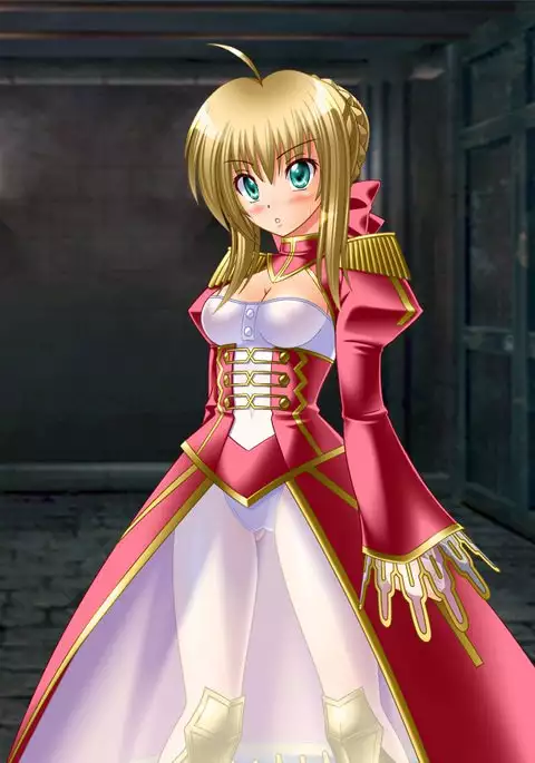 Hentai TSF Aka Saber